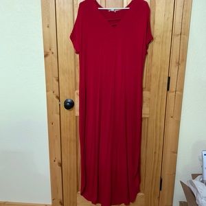 Cato Red Dress